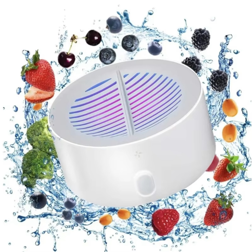 Ultrasonic Ionized Fruit and Vegetable Cleaning Machine,Vegetable Cleaner Kitchen Automatic Purifier 1