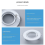 10 Pcs Round GU10 Recessed Downlight Replacement Kit MR16 Fitting Mounting Ceiling Spot Lights Frame Lamp Socket Holder 6