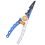 Aluminum Multitool Fishing Pliers Hook Remover Line Cutting and Split Ring Gear Tools Sets 1