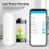 Tuya Door Window Sensor Wifi, Open Close Detector Home Security System, Smart Life Remote Control 6
