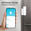 Tuya Door Window Sensor Wifi, Open Close Detector Home Security System, Smart Life Remote Control 2