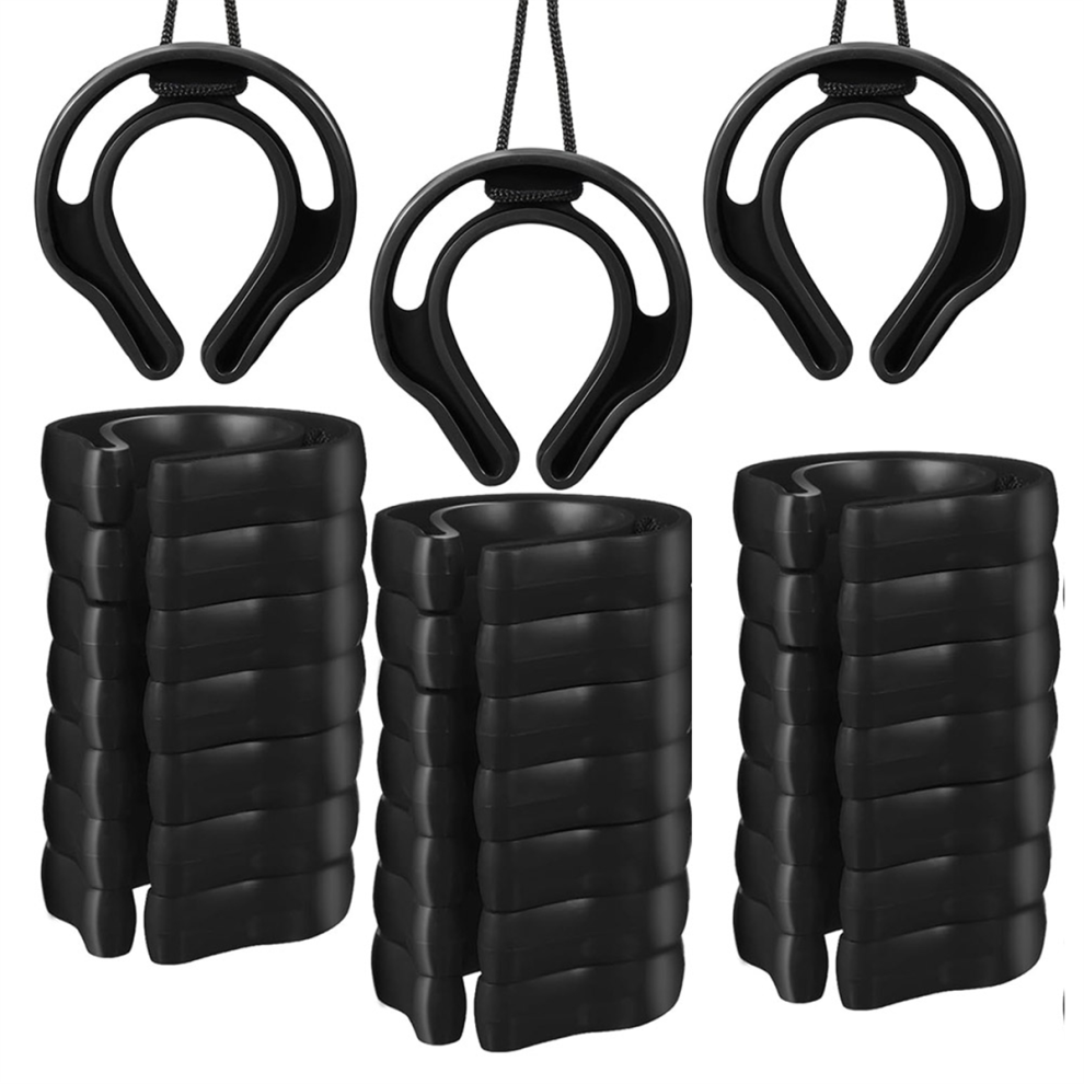 24 Pcs First Responder Door Stop Jam With Ropes Law Enforcement Gear Jammer Wedge For Firefighter Emergency Exogio