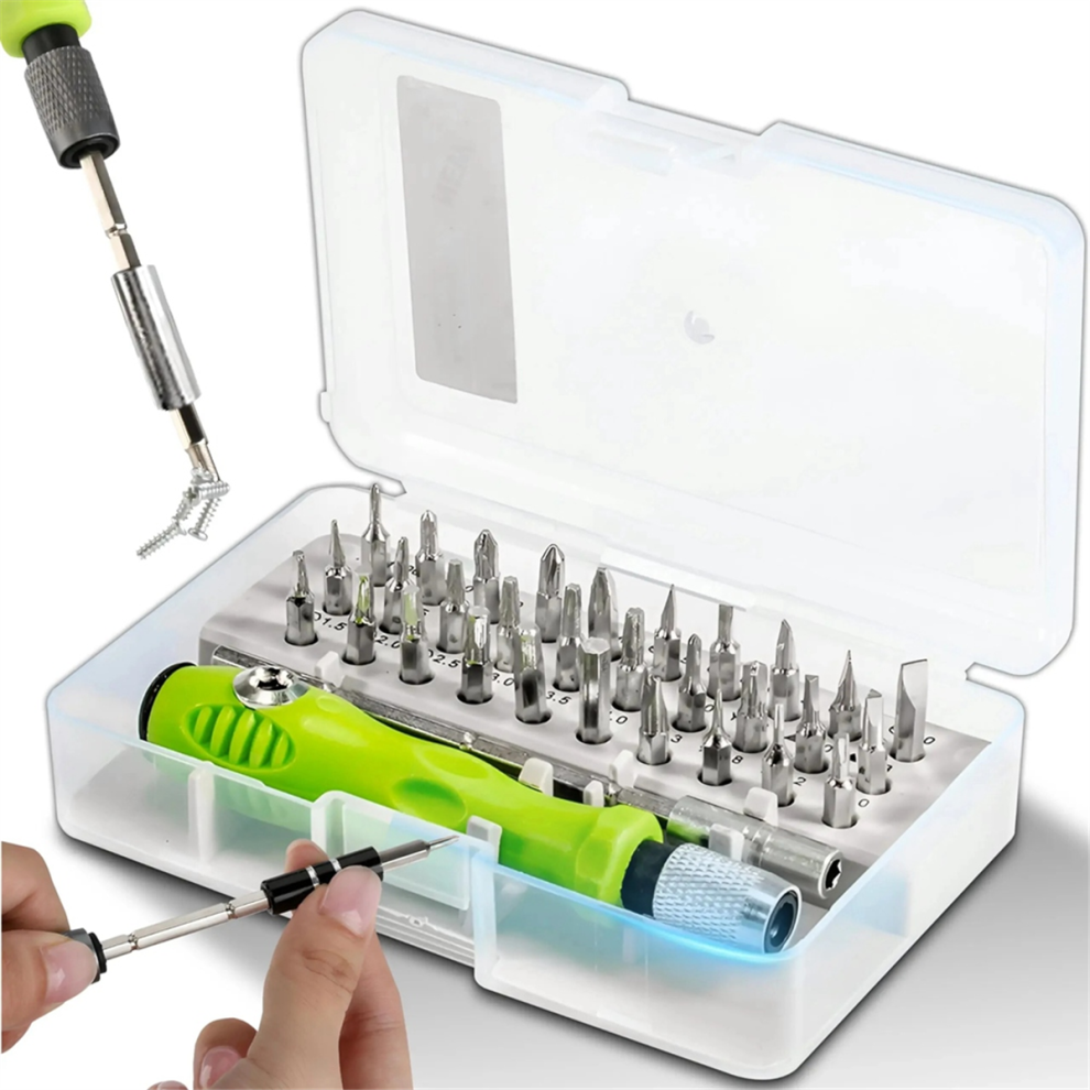 32-in-1 Screwdriver Tool Set Multifunctional Suitable for Daily Home Repairs-image-OPC-PJSFCZ9-NEW