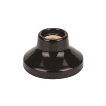 DIY Ceramic Lamp Holder,Porcelain E27 Base Light Fixture Easy to Install,Led Fitting Holder for Bedroom