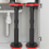 1PCS Adjustable Bed Frame Anti-Shake Tool, Headboard Stoppers,Load Bearing Adjustment Support Rod, Easy to Install 4