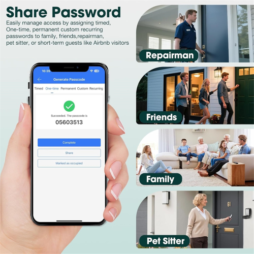Smart Key Lock Box Electronic Bluetooth with APP Control and PIN Code Type,for -Real Estate Agent Office 2