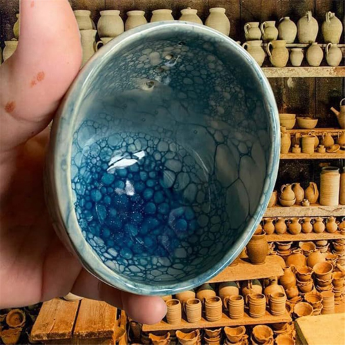 Resin Herbs Separating Bowl Separator Handmade Pottery Stripper 2