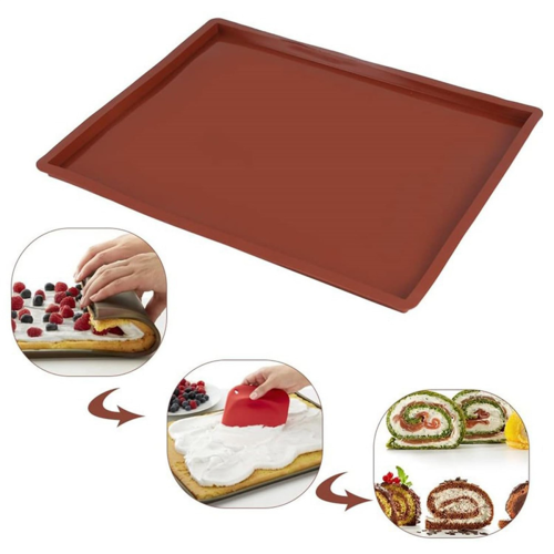 Dehydrator Trays, 5 Pack, Nonstick Silicone, Reusable for Jerky, Fruit, Meat, Herbs, Vegetables, Crackers 1