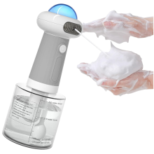 Electric Dispenser Cat Shampoo Sprayer,Pet Bath Supplies Automatic Foaming for Dog