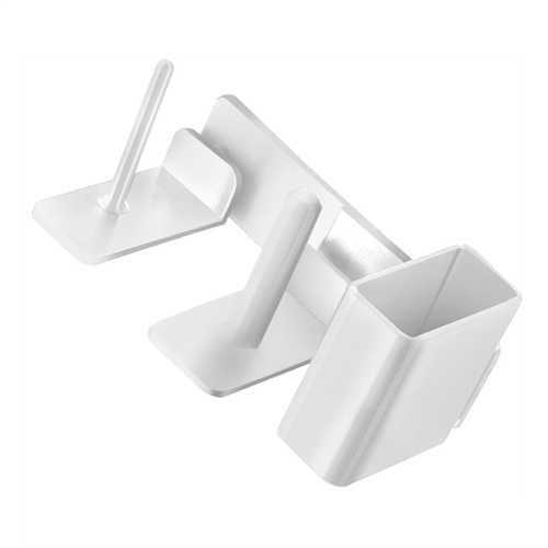 Organizzatore di bicchieri per macchina per granite FS301 e FS300, supporto laterale per bicchieri, coperchi e cannucce
