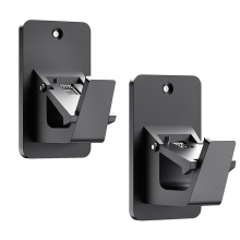 Adhesive No Drill Curtain Rod Brackets for Bathroom Bedroom Kitchen, Universal Damage-Free Window Hooks