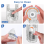 Toothpaste Dispenser, Squeezer Automatic Dispenser for Kids, Wall-Mounted Toothbrush Holder,E 5