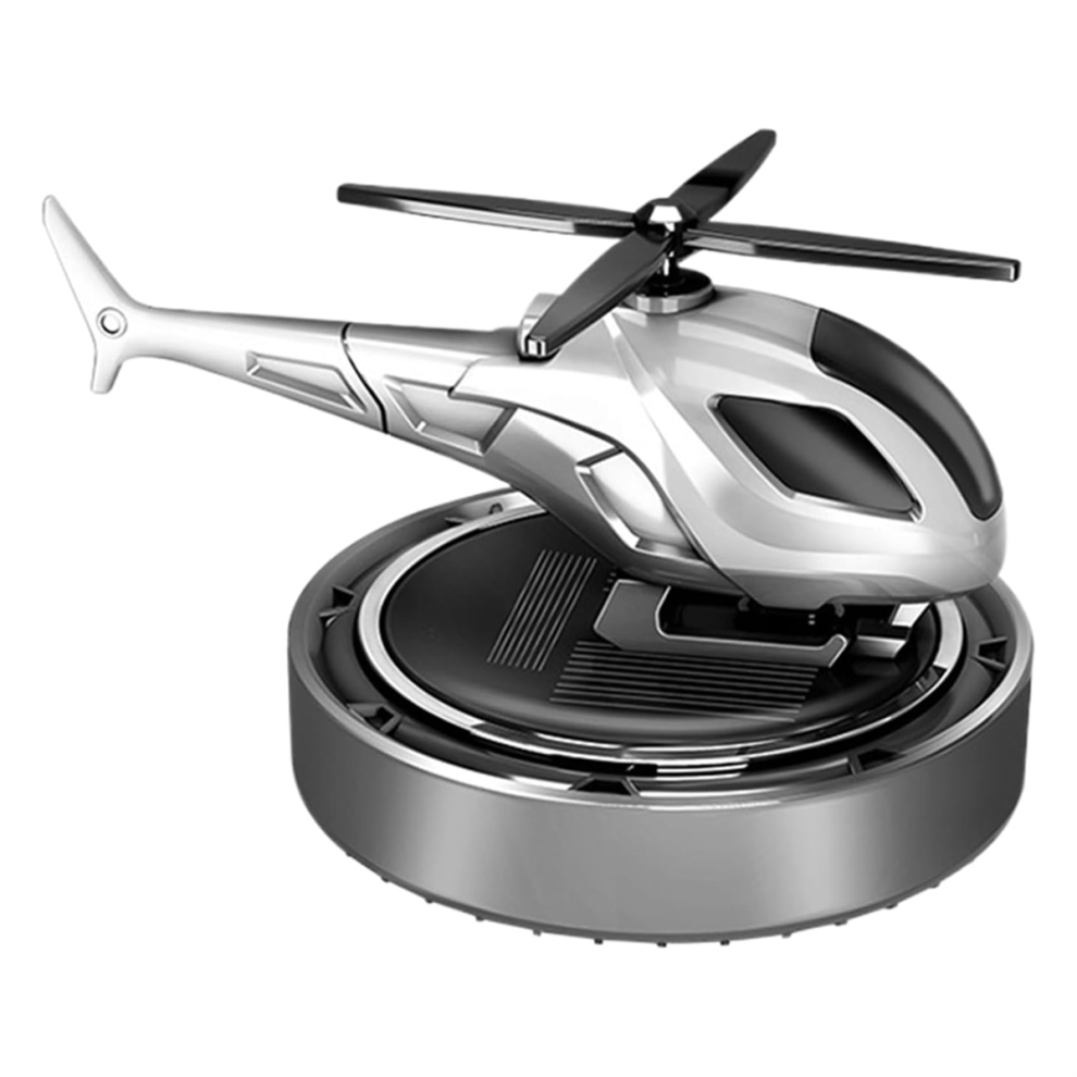 Car Air Fresheners Helicopter Design Solar Dashboard - Long-Lasting Natural Diffusion For Motorhome, Gym, Animals 4851366115947