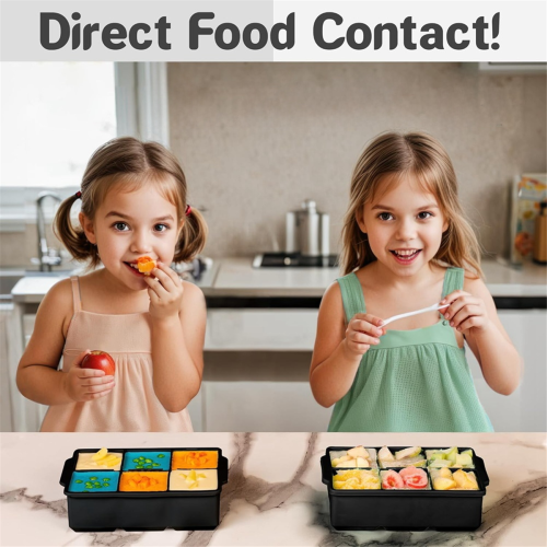 Large Silicone Tray (2-Pack), Whiskey Mold - Free Ice Trays for Freezer 2