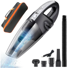 Handstaubsauger Mini, kabellos, USB-Aufladung, wiederaufladbar, tragbar, fürs Auto, für Zuhause, Tierhaare, Staub, Sofa