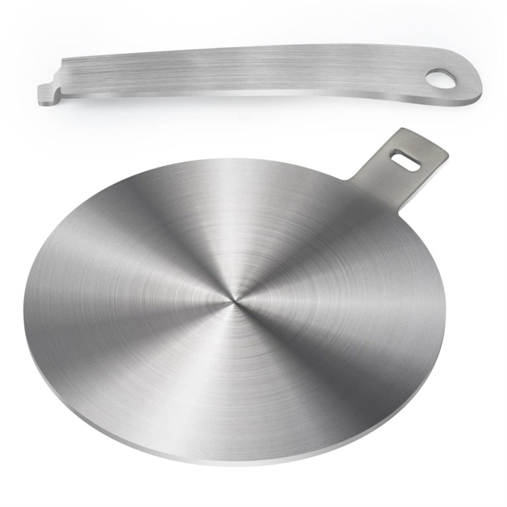 Induction Plate Adapter For Glass Cooktop Heat Diffuser Electric/Gas Stove With Detachable Handle 4851366117385