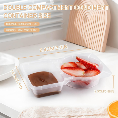 Reusable Snack Containers with Lids 20Pcs,New Containers,Snackle Box Container Portion Control,Snack 1