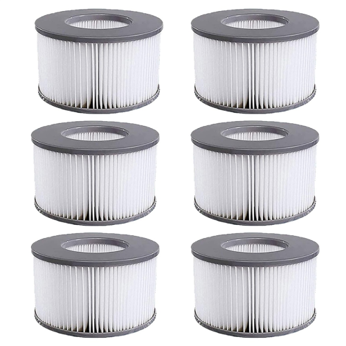 6 PCS Replacement Filter Cartridges for MSpa Filters Models From 2020 Inflatable Pools