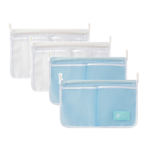 4PCS Refrigerator Door Organizer Set, Fridge Hanging Mesh Bag for Kitchen , Household Sundries Sorting