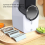 Multi-Function Vegetable Cutter Household Kitchen Electric Slicer Shredder Automatic 50w 3