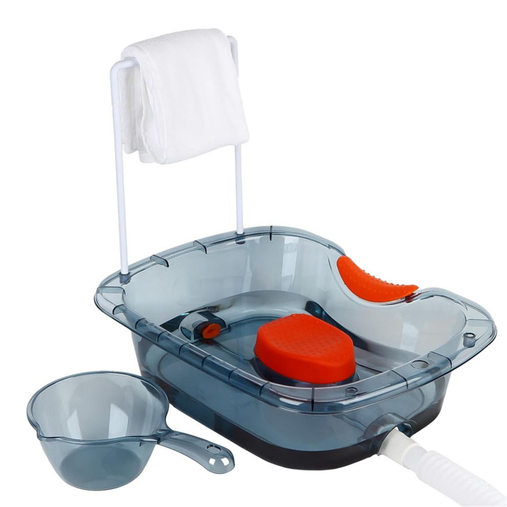 Exogio Hair Washing Basin For Bedridden - Portable Shampoo Bowl And The Elderly Tray