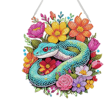 DIY Dots Pendant Acrylic Special Shape Woman Rhinestone Diamond Art Pendants for Garden Window Decor