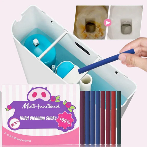 Toilet Cleaning Sticks, Multi-Functional Deodorizing Sticks (2Box) 1