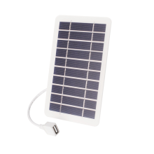 Panneau solaire 5 V 2 W Type-C, kit portable et flexible, mini système léger pour téléphones, camping, randonnée, alimentation