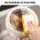 Washing Up , Double Sided Kitchen Dishcloth, Multi-Purpose Absorbent Bowl Dish Cleaning Pad Scrubber 5