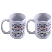 Hidden Message Ceramic Coffee Mug - Sarcastic Travel with Message,Funny Modern Drinkware,Perfect Office Gift