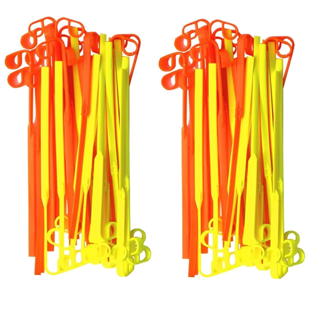 Exogio 48-Pack Replacement Flexible Line Blades For Trimmer Edger,Most Universal Weed Eater Blades,Trimmer Head