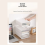 Transparent Desktop Storage Box Drawer Type Office File Bedroom Study Stack Combination Portable 7