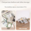 Transparent Desktop Storage Box Drawer Type Office File Bedroom Study Stack Combination Portable 5