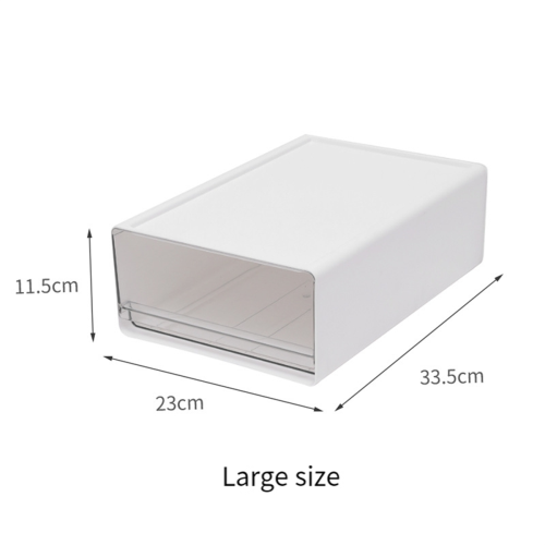 Transparent Desktop Storage Box Drawer Type Office File Bedroom Study Stack Combination Portable 1