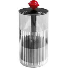 7,8 Zoll kurzer Strohhalmspender, Strohhalmhalter für Theke, Strohhalm-Organizer-Schrank, Acryl (schwarz)