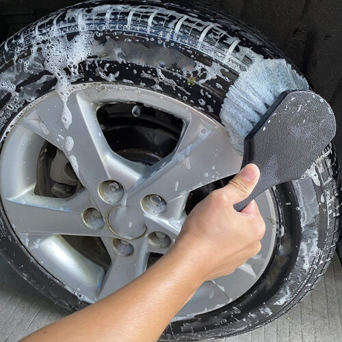 Set da 20 pezzi per la pulizia di pneumatici e cerchi per auto, multiuso, per auto, bagno e cucina 1