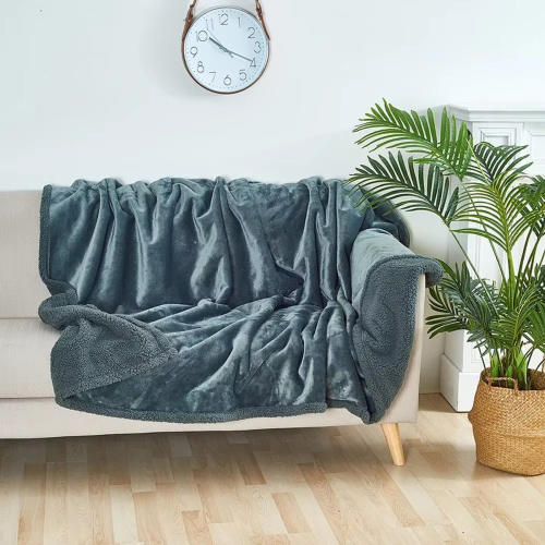 Coperta invernale calda, spessa, impermeabile e antimacchia, comoda, per coppie, romantica, codice M A 2