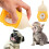 Biberons pour chiots, biberon pour chatons, jaune 80 ml, en silicone 2