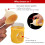 Biberons pour chiots, biberon pour chatons, jaune 80 ml, en silicone 5