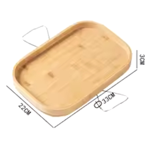 Multi-Purpose Tray Storage Sofa Handrail Special Remote Control Snacks and Beverage Placement Square Khaki 1