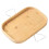 Multi-Purpose Tray Storage Sofa Handrail Special Remote Control Snacks and Beverage Placement Square Khaki 9