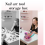 Support de perceuse à ongles 18 trous, organiseur de bureau professionnel rose 3