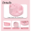 Support de perceuse à ongles 18 trous, organiseur de bureau professionnel rose 5