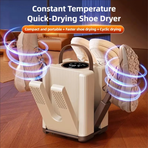 New Six-Arm Folding Telescopic Shoe Dryer Winter Deodorization Remove Moisture Socks EU 2