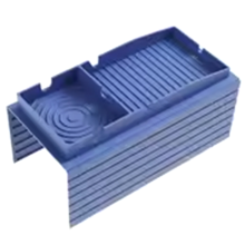 Couch-Getränkehalter, Silicagel-Armlehnentablett, tragbares Getränk und Snack, Blau