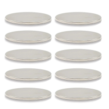 20x3mm Circular Magnets 10pcs Widely Used in Refrigerators, Handicrafts, Warehouse Tool Storage, Photo Walls