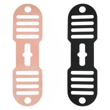 Lot de 2 sangles de verrouillage de couvercle en silicone pour mijoteuse (6/7/8 pintes), support de casserole universel, alternative en caoutchouc
