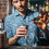 2 pezzi Jigger per barman, cocktail da 1 oz, accessori da bar, misurino, argento 4