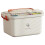 Large Capacity Box Portable Home Aid Kit Family Emergency with Multi-Layer Storage Case B 9