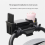 Universal Stroller Snack Tray Attachment with Dust Cover Sturdy Cup Holder Clamp 2